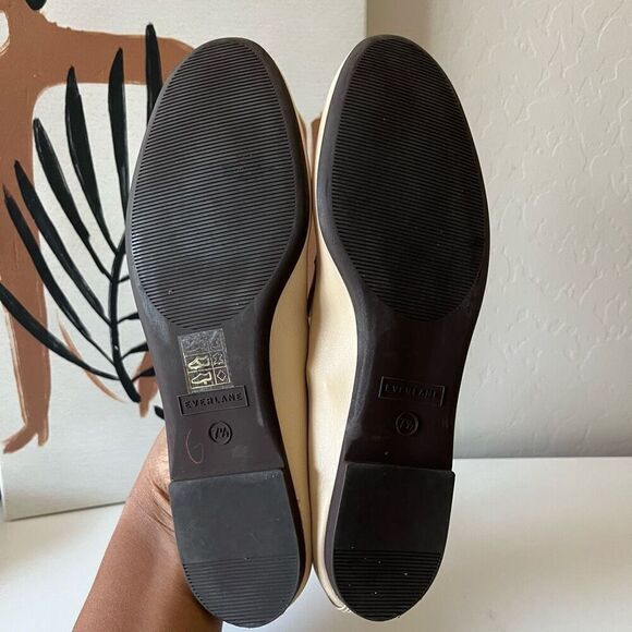Everlane Day Loafer Beige Cream Slip On Flats Size  7.5 - Picture 7 of 8